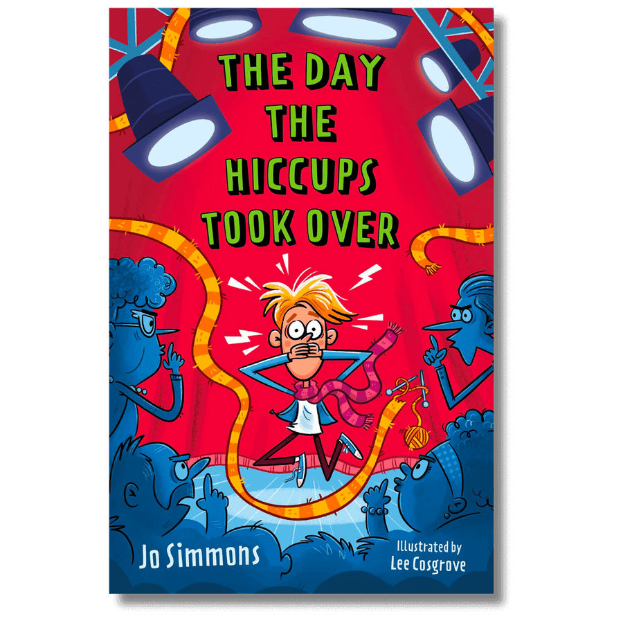 Cover of The Day the Hiccups Took Over by Jo Simmons