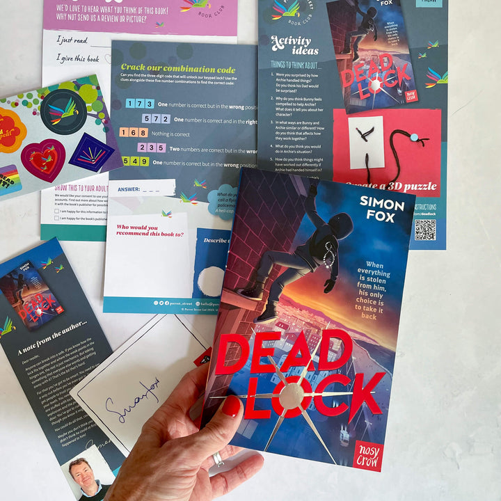 Deadlock book and activity pack