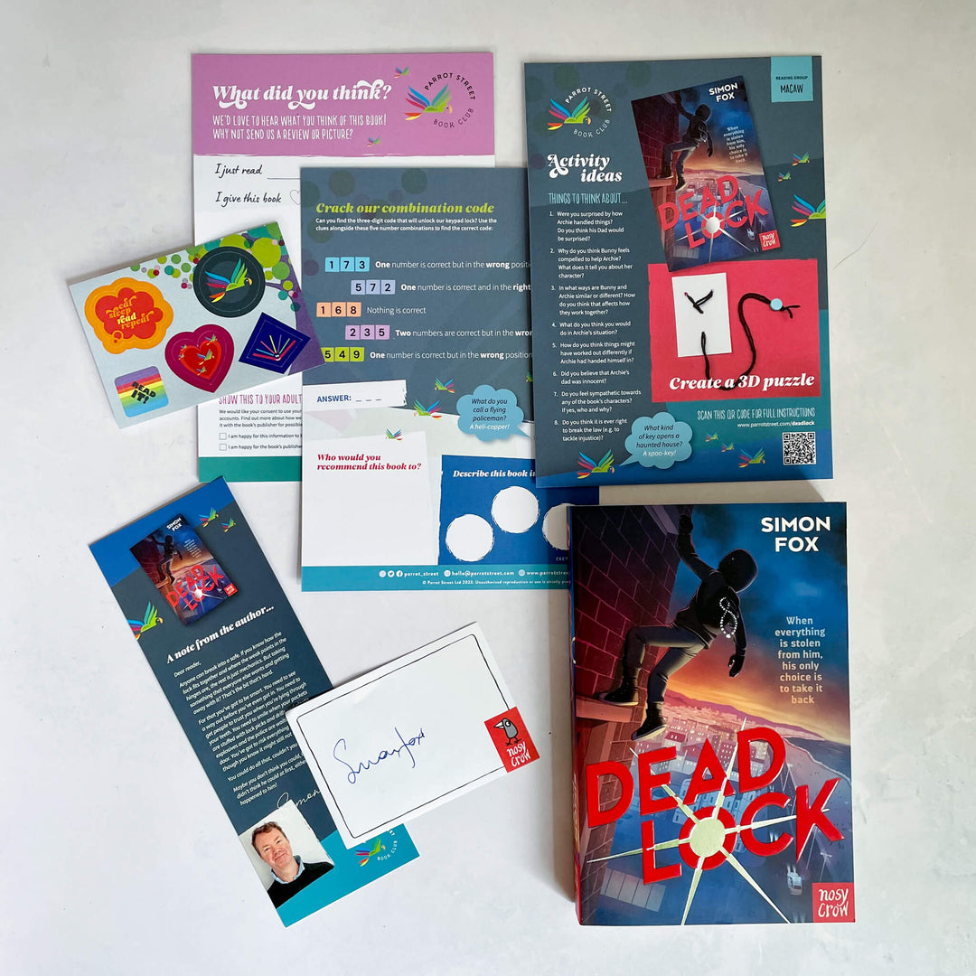 Deadlock book and activity pack