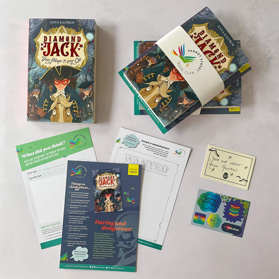 Diamond Jack: Your Magic or Your Life chapter book and activity pack