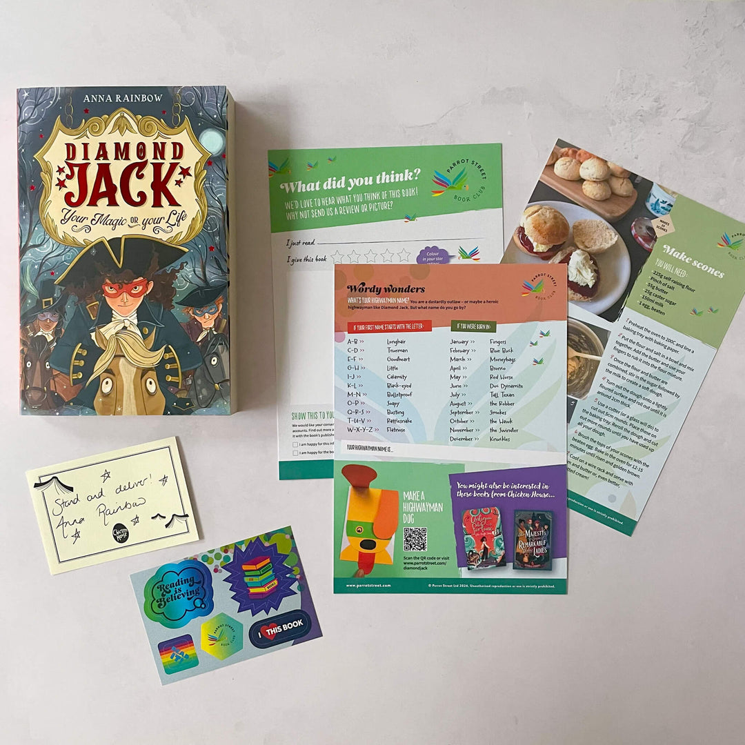 Diamond Jack: Your Magic or Your Life chapter book and activity pack