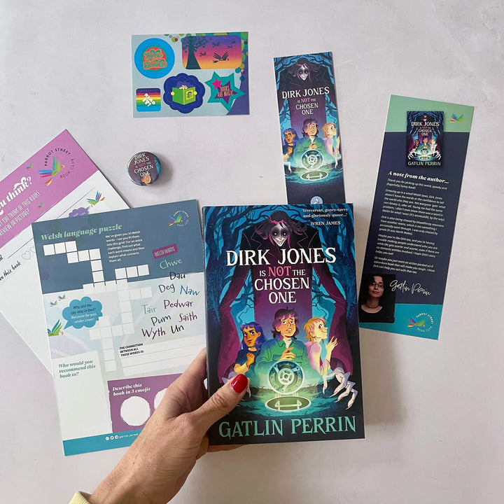 Dirk Jones is NOT the Chosen one book and activity pack