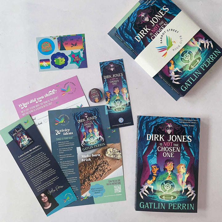 Dirk Jones is NOT the Chosen one book and activity pack