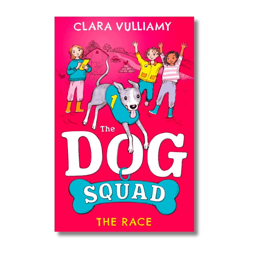 Cover of The Dog Squad: The Race by Clara Vulliamy