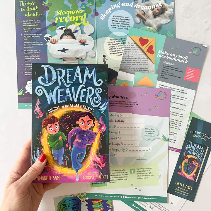 Dreamweavers: Night of the Scary Fairies chapter book and activity pack