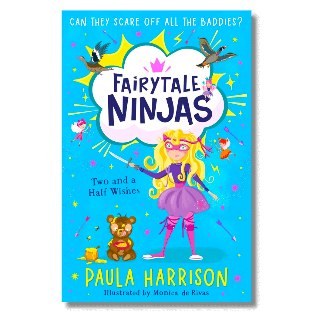 Cover of Fairytale Ninjas: Two and a Half Wishes by Paula Harrison