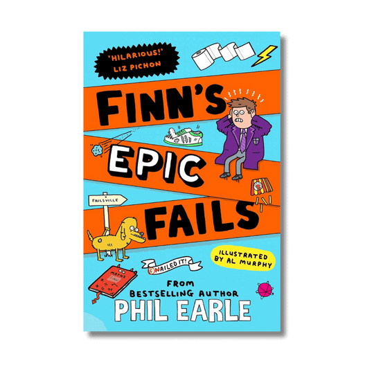 Finn's Epic Fails by Phil Earle Parrot Street Book Club
