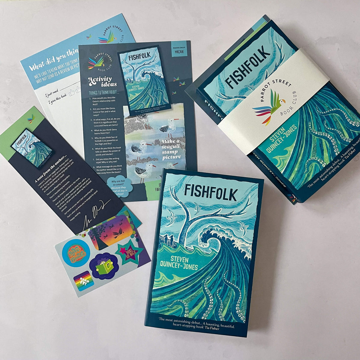 Fishfolk book & activities | Parrot Street Book Club