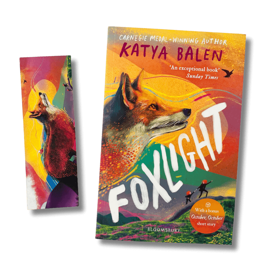 Foxlight by Katya Balen with exclusive bookmark