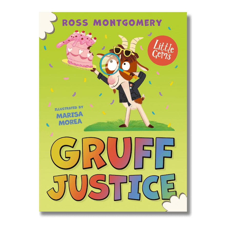 Cover of Gruff Justice by Ross Montgomery, illustrated by Marisa Morea