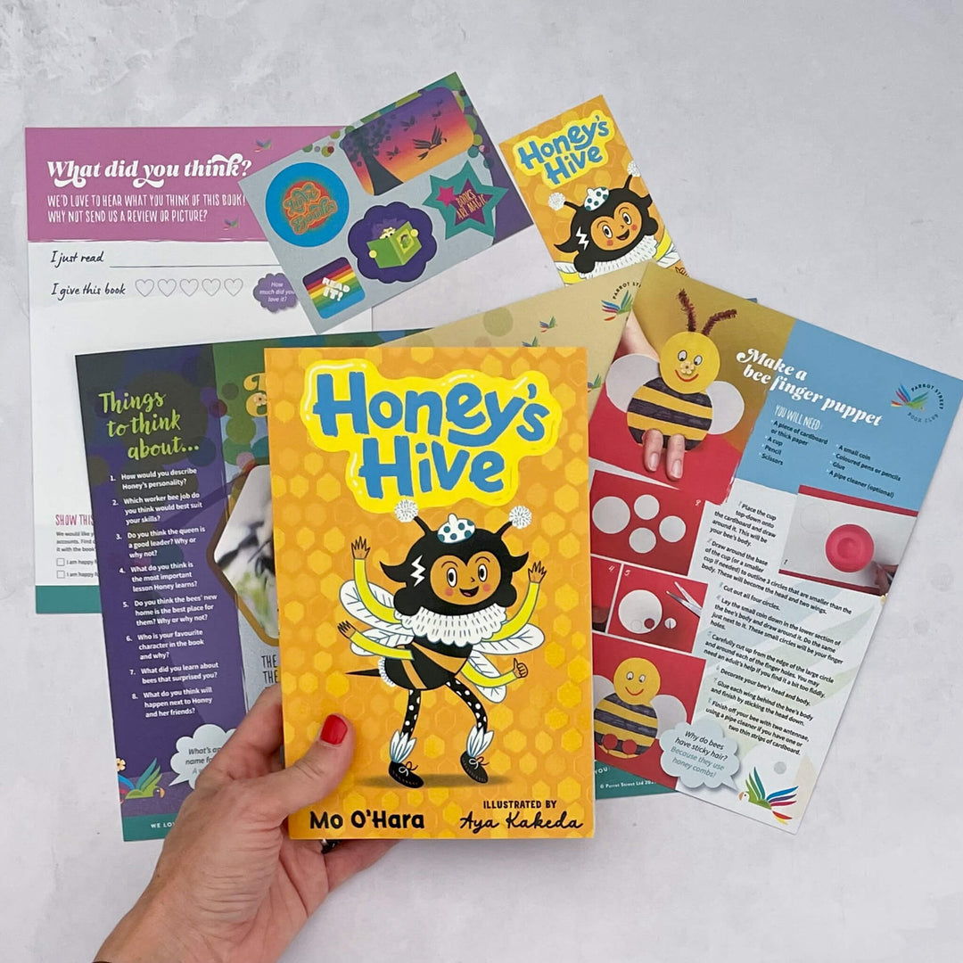 Honey's Hive chapter book and activity pack