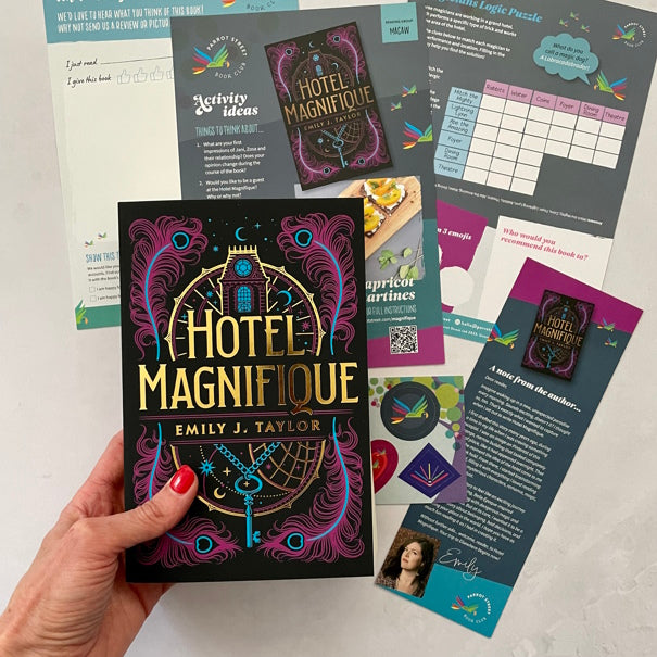 Hotel Magnifique book and activity pack