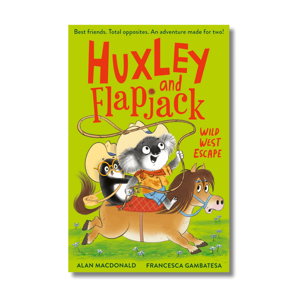 Cover of Huxley and Flapjack: Wild West Escape by Alan Macdonald