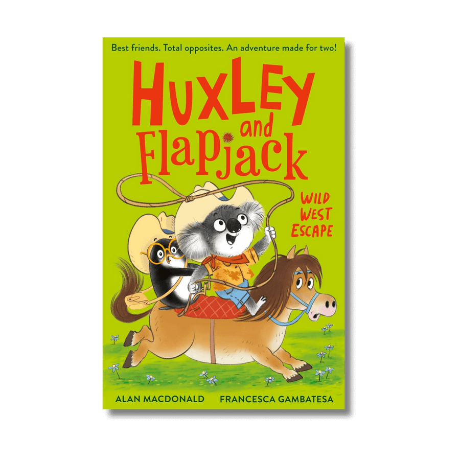 Cover of Huxley and Flapjack: Wild West Escape by Alan Macdonald