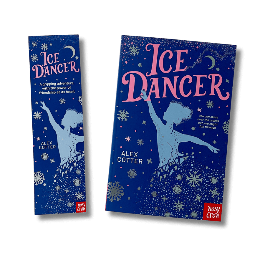 Ice Dancer by Alex Cotter with accompanying bookmark