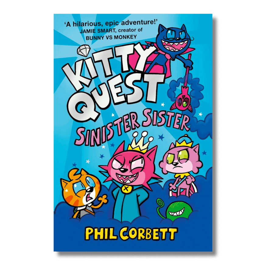 Cover of Kitty Quest: Sinister Sister by Phil Corbett