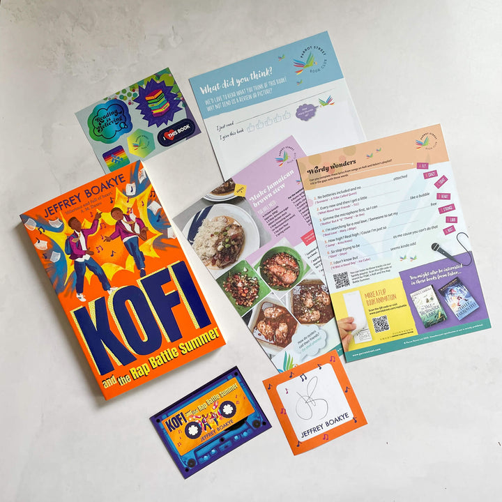 Kofi and the Rap Battle Summer chapter book and activity pack
