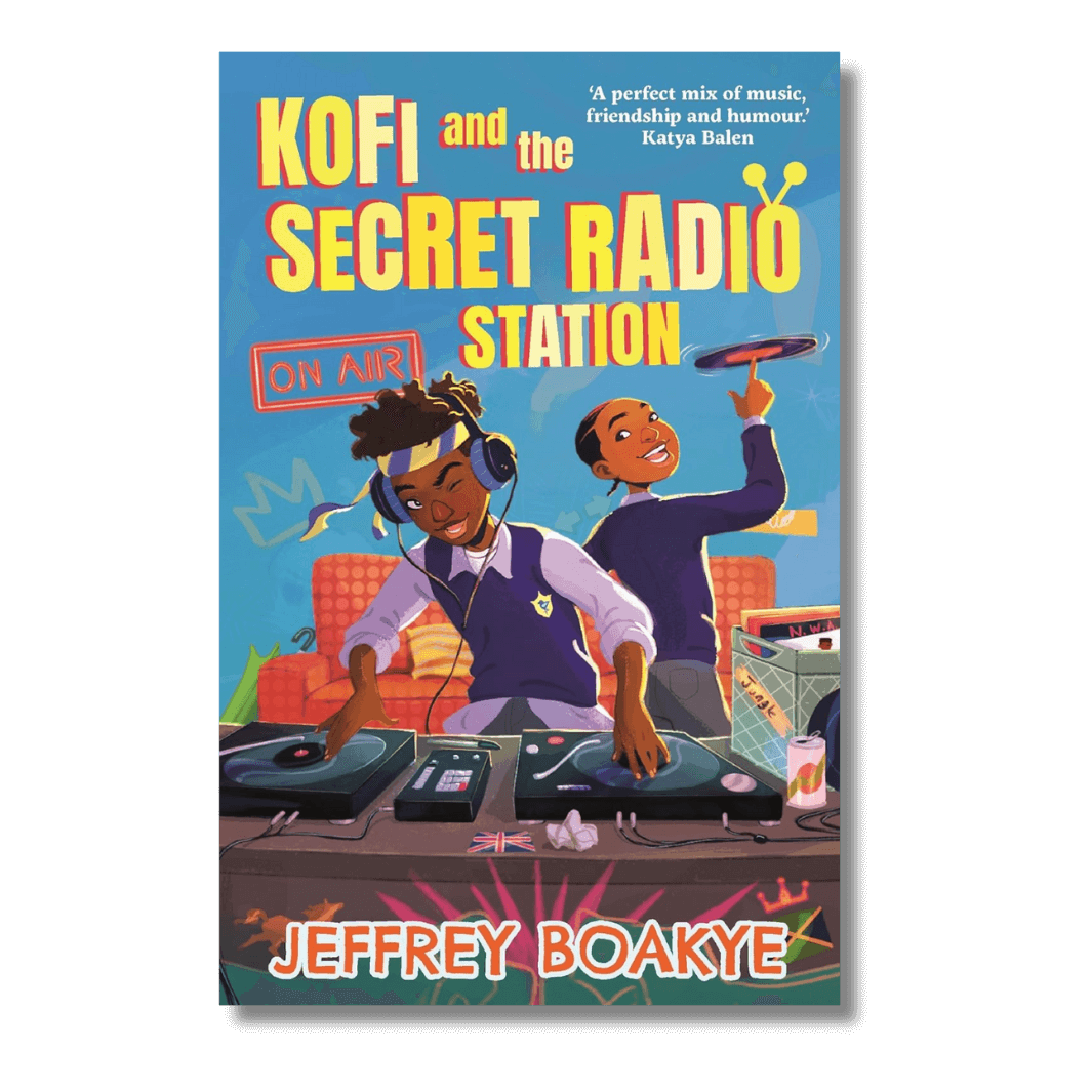 Cover of Kofi and the Secret Radio Station by Jeffrey Boakye