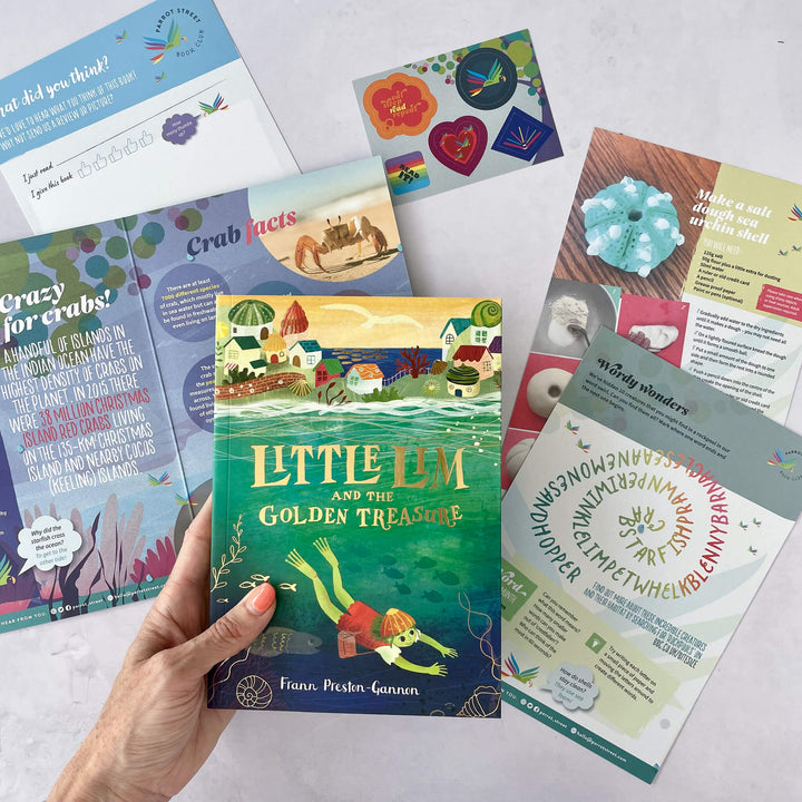 Little Lim and the Golden Treasure chapter book and activity pack