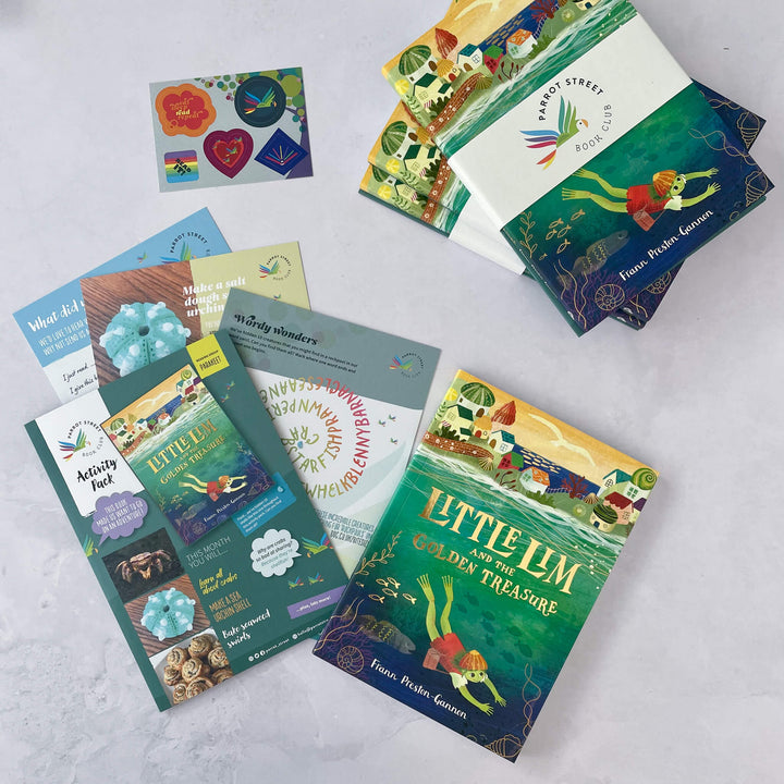 Little Lim and the Golden Treasure chapter book and activity pack