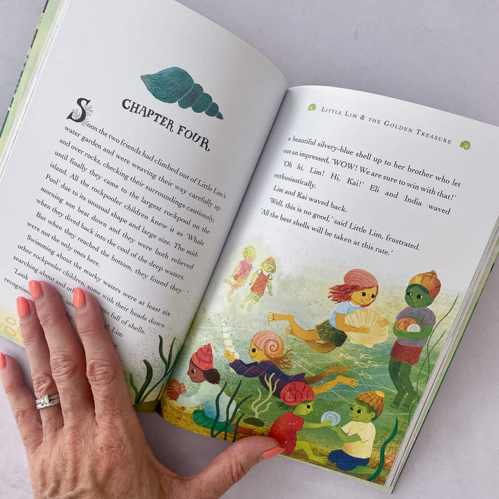 Little Lim and the Golden Treasure chapter book and activity pack