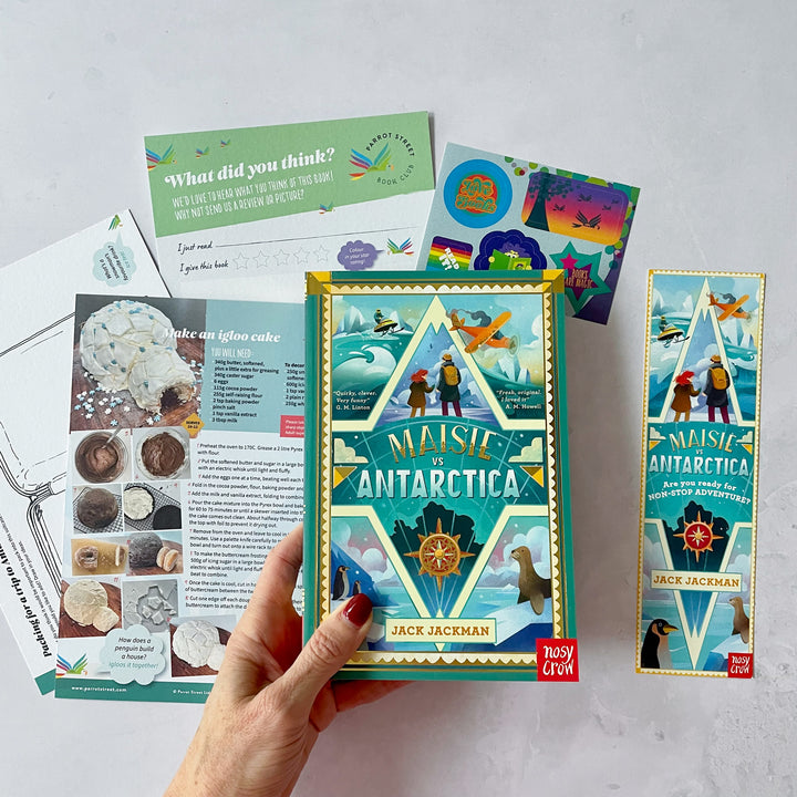 Maisie vs Antarctica chapter book and activity pack