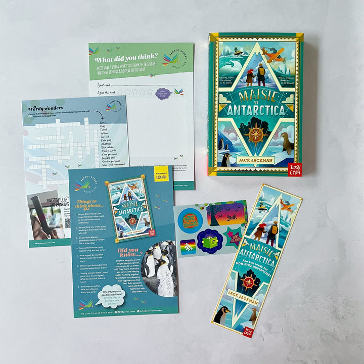 Maisie vs Antarctica chapter book and activity pack