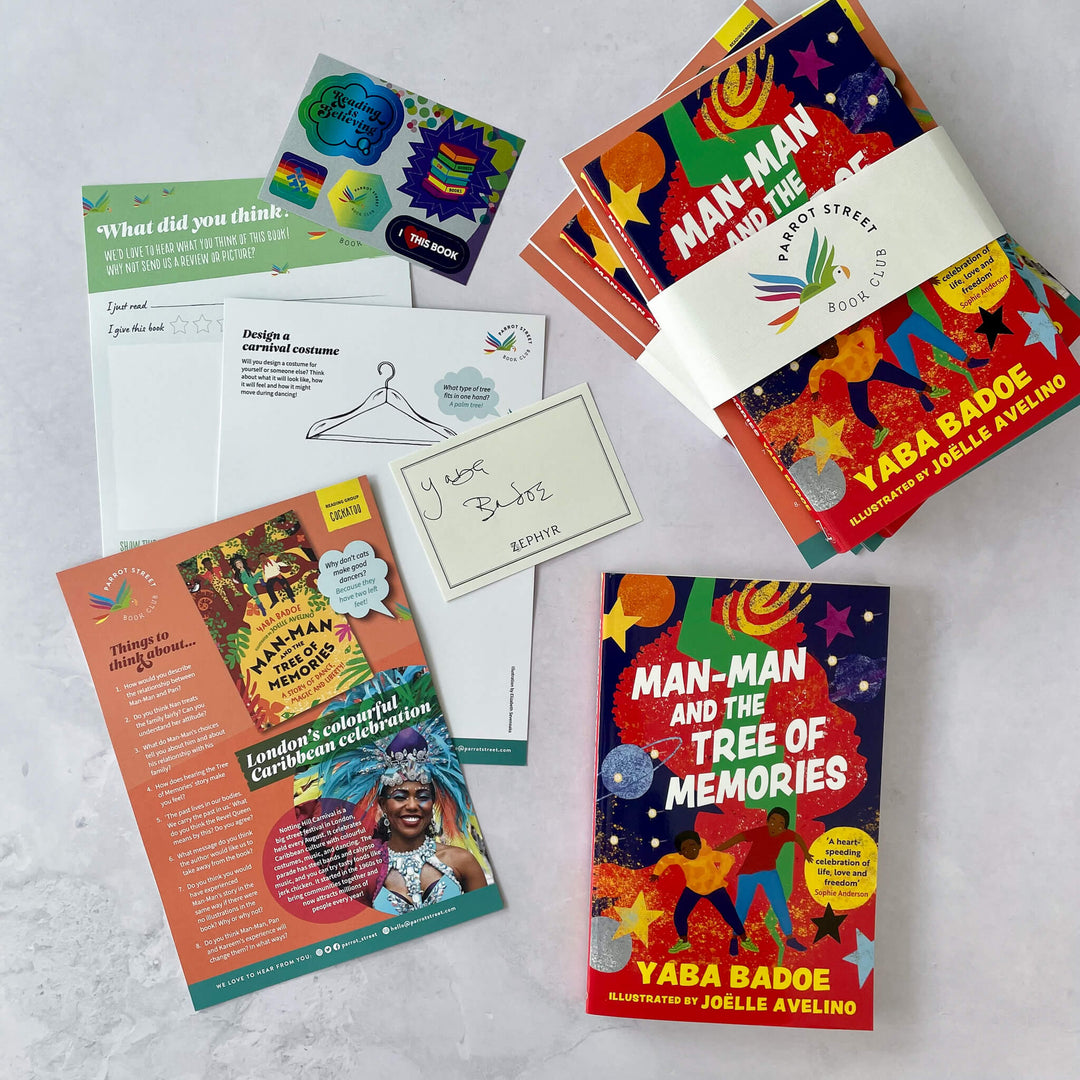 Man-Man and the Tree of Memories chapter book and activity pack