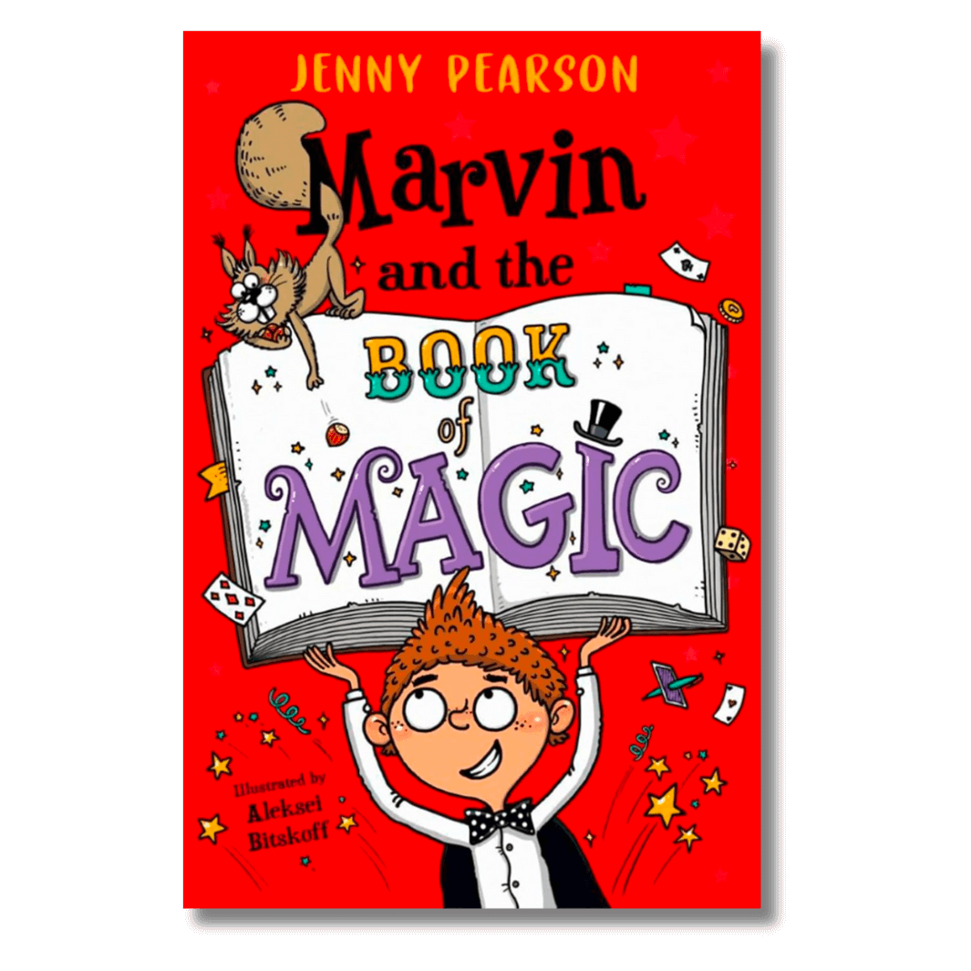 Cover of Marvin and the Book of Magic by Jenny Pearson