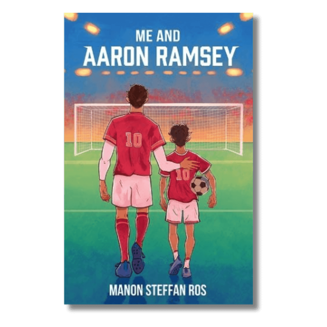 Cover of Me and Aaron Ramsey by Manon Steffan Ros