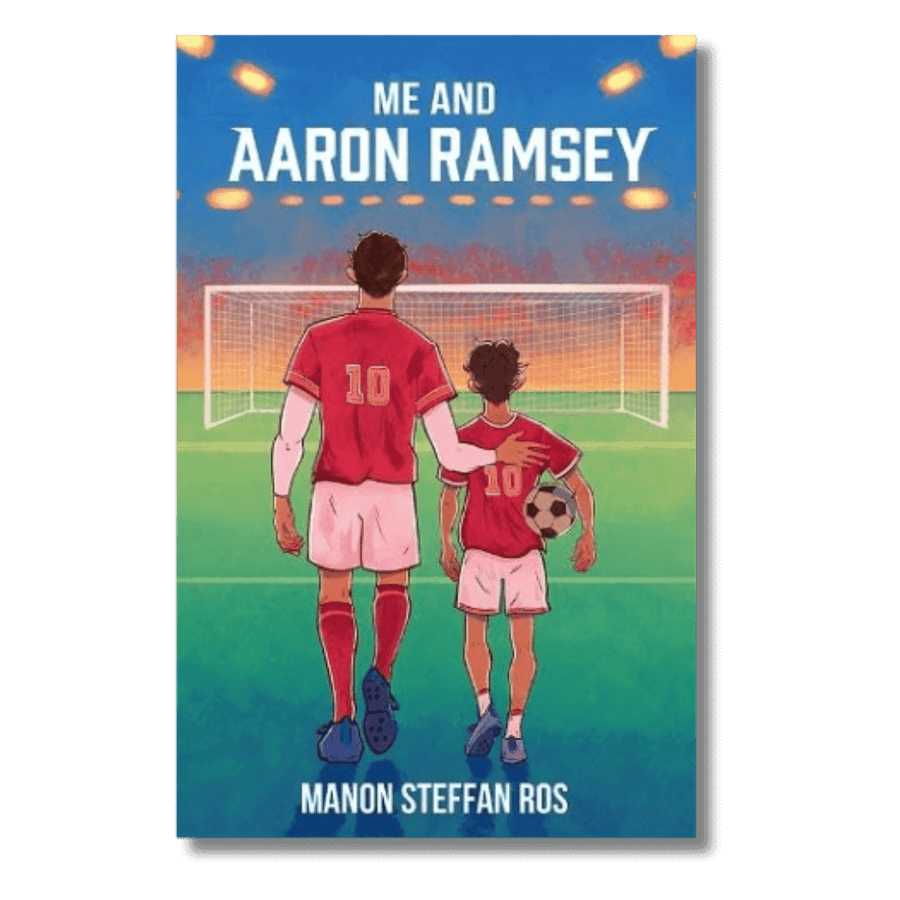 Cover of Me and Aaron Ramsey by Manon Steffan Ros