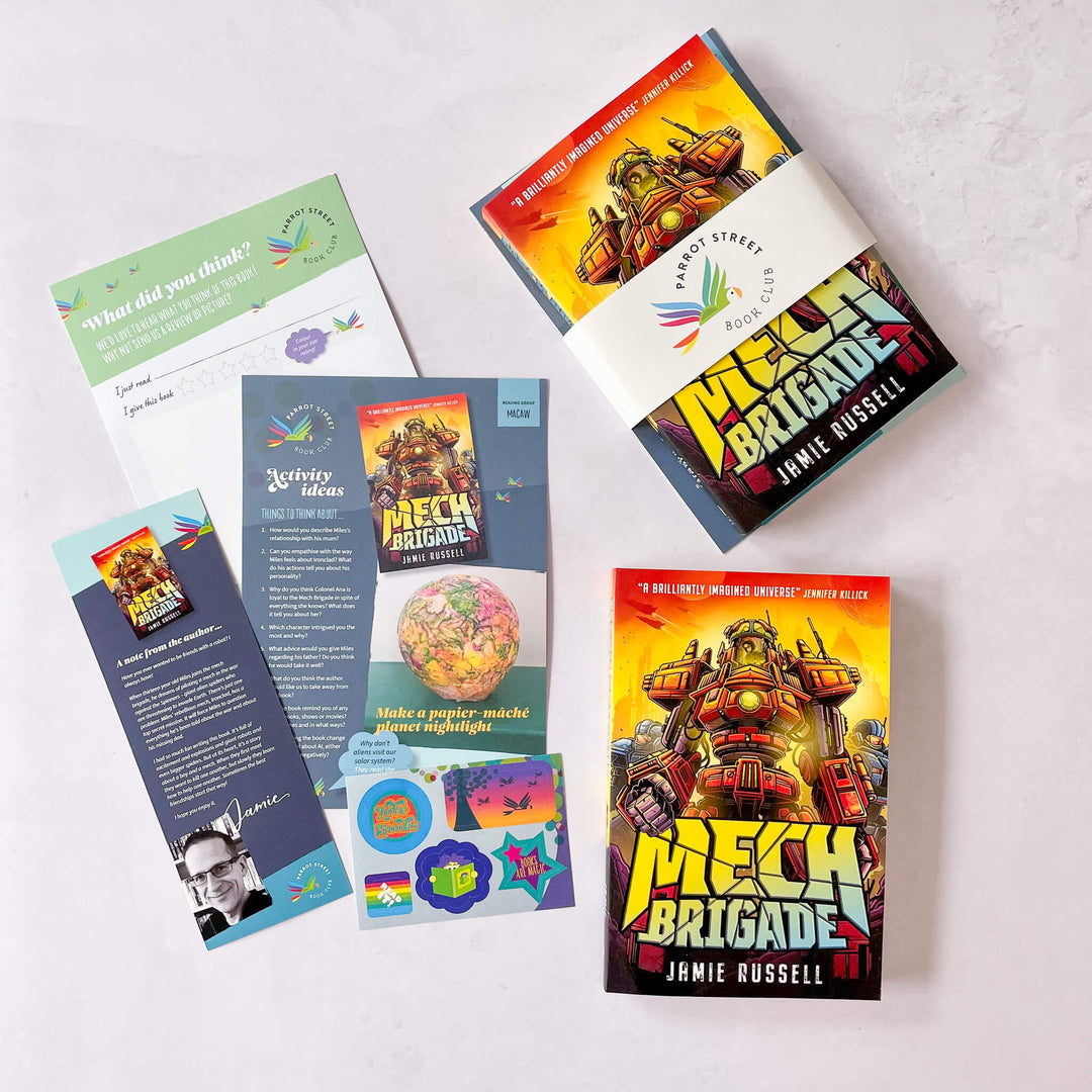 Mech Brigade book and activity pack