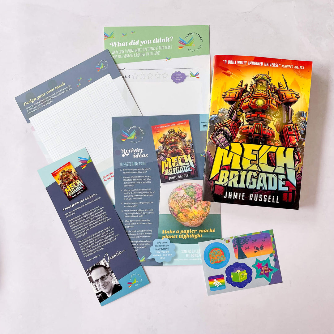 Mech Brigade book and activity pack