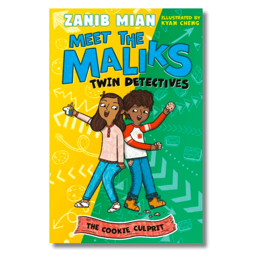 Cover of Meet the Maliks: Twin Detectives - The Cookie Culprit by Zanib Mian