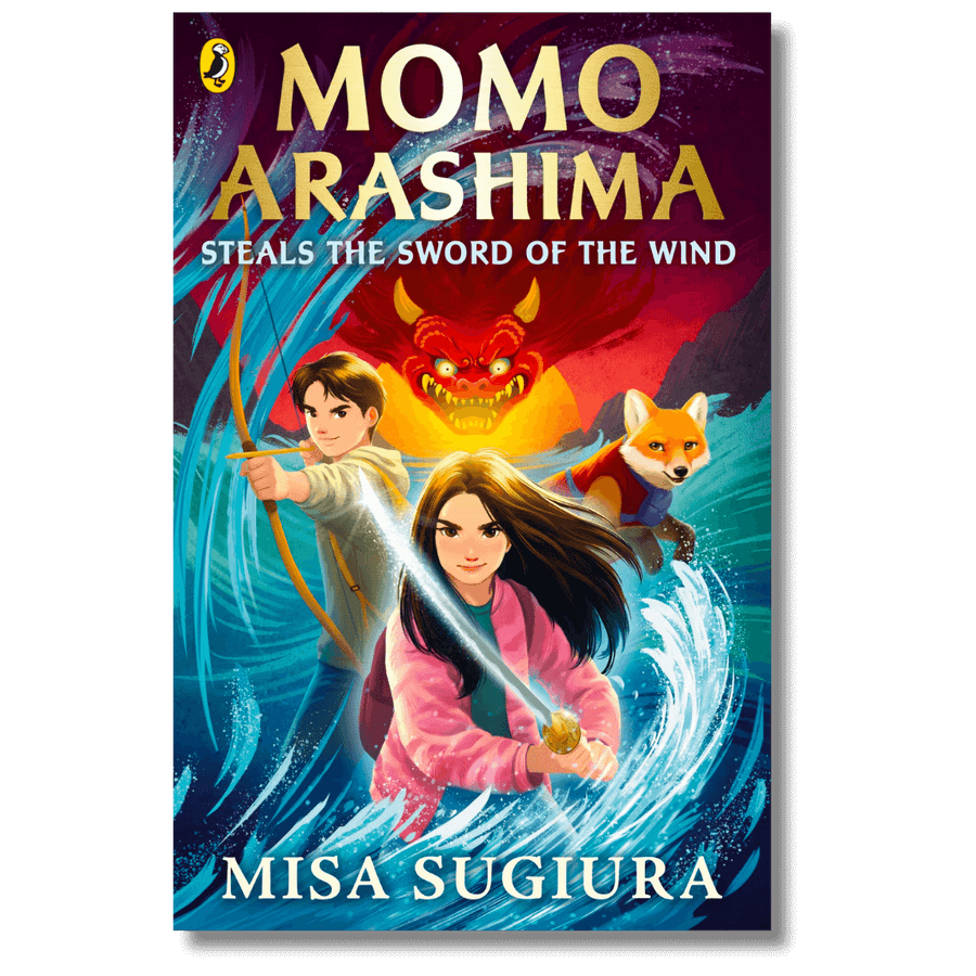 Cover of Momo Arashima Steals the Sword of the Wind