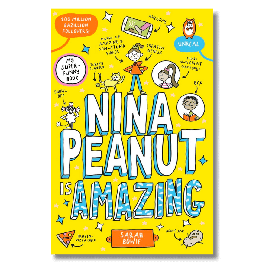 Cover of Nina Peanut is Amazing by Sarah Bowie