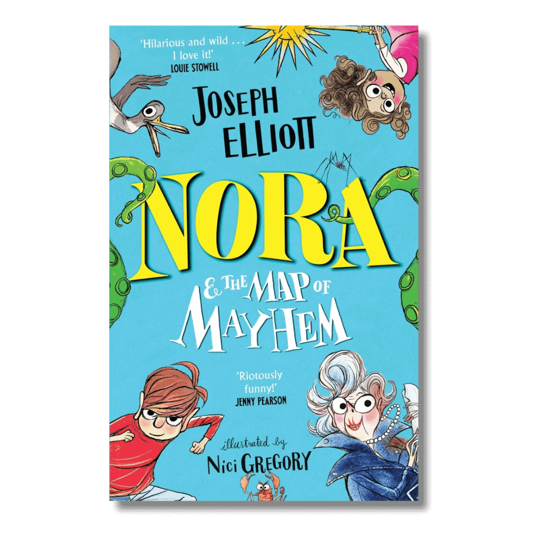 Cover of Nora and the Map of Mayhem by Joseph Elliott