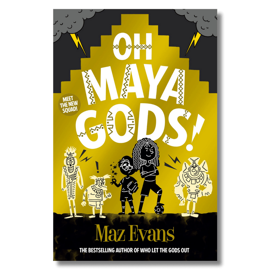 Cover of Oh Maya Gods! by Maz Evans