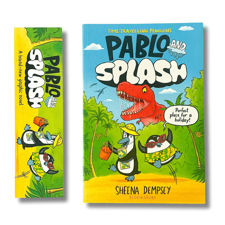 Pablo and Splash by Sheena Dempsey with accompanying bookmark