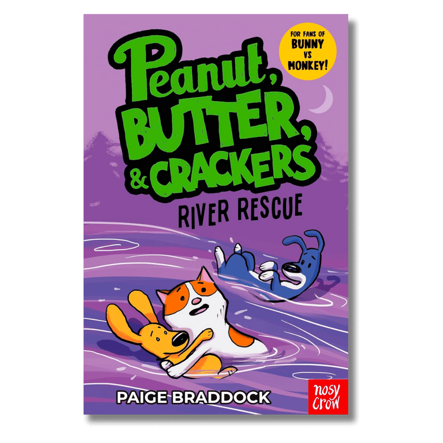 Cover of Peanut, Butter & Crackers: River Rescue by Paige Braddock