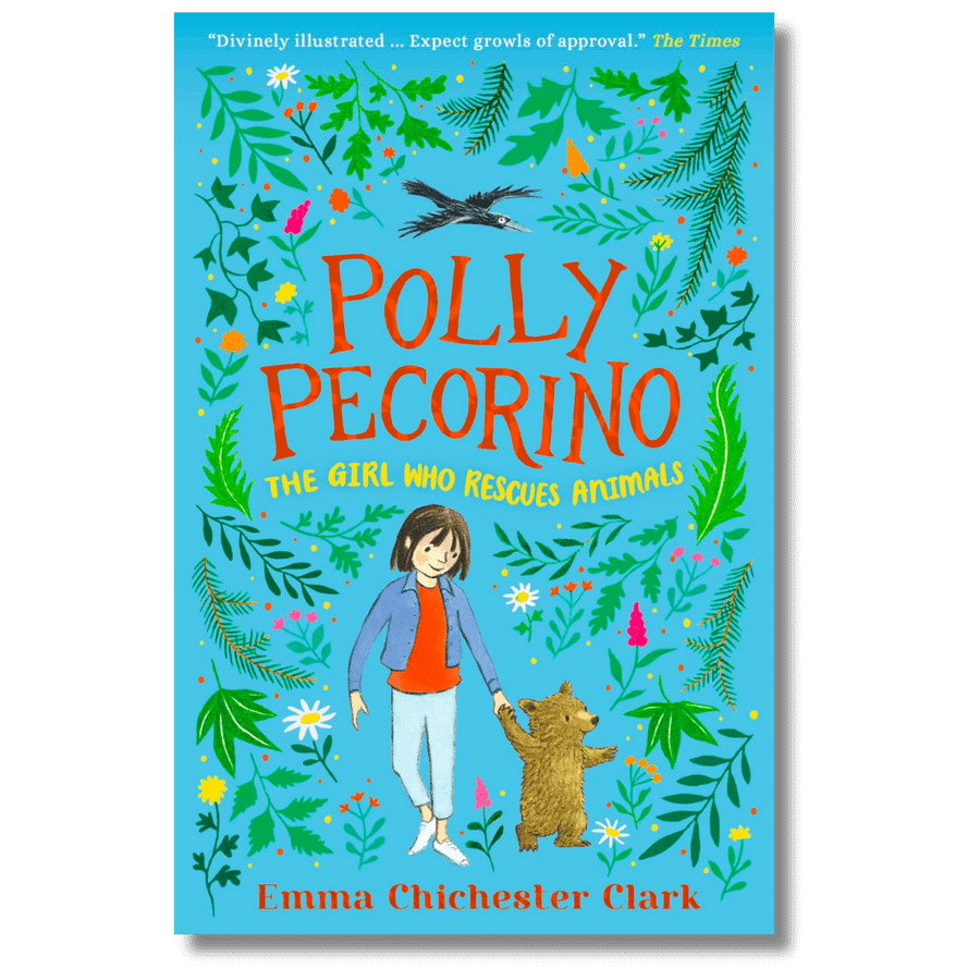 Cover of Polly Pecorino The Girl Who Rescues Animals by Emma Chichester Clark