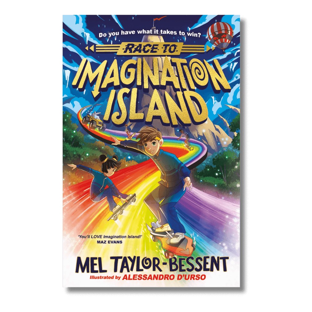 Cover of Race to Imagination Island by Mel Taylor-Bessent