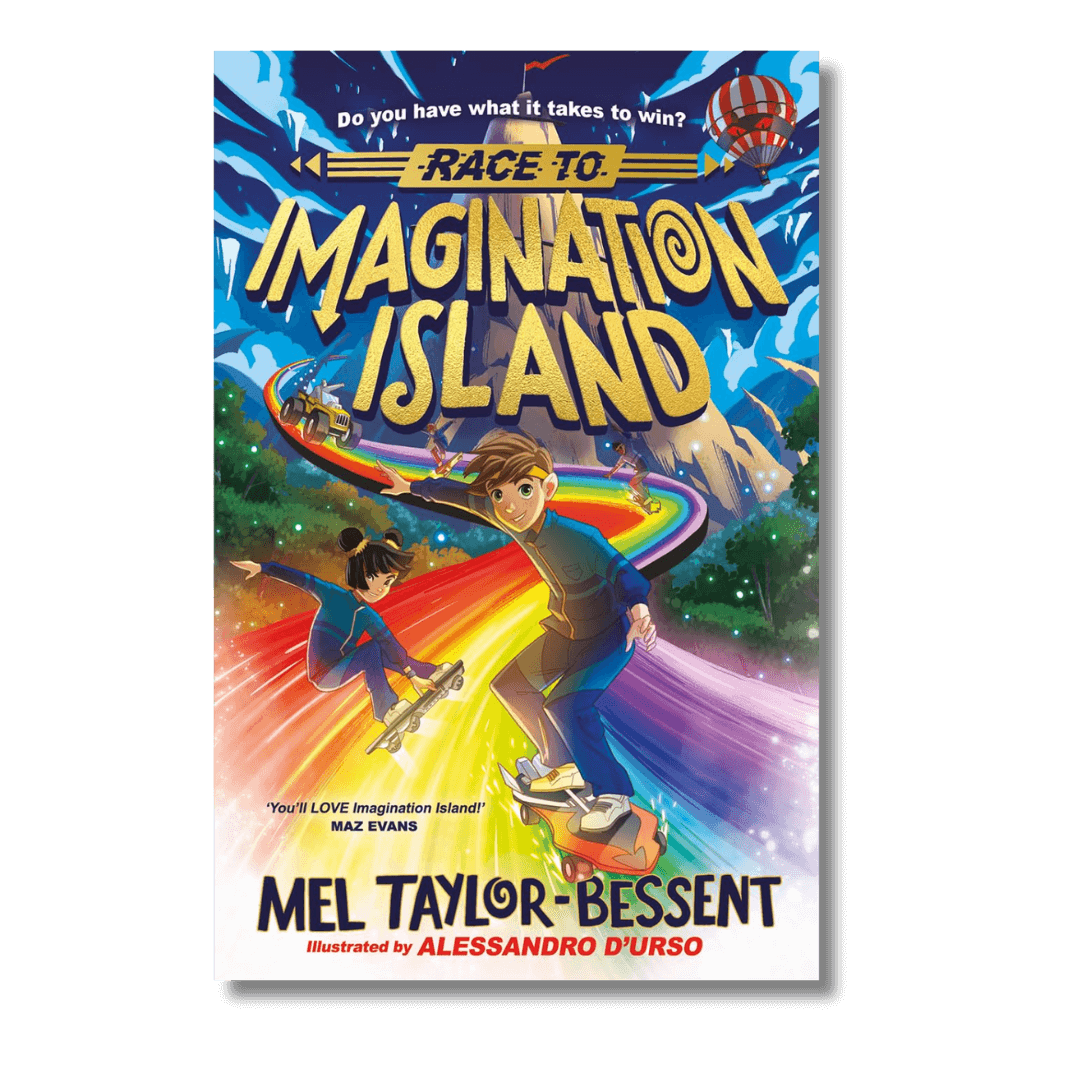 Cover of Race to Imagination Island by Mel Taylor-Bessent