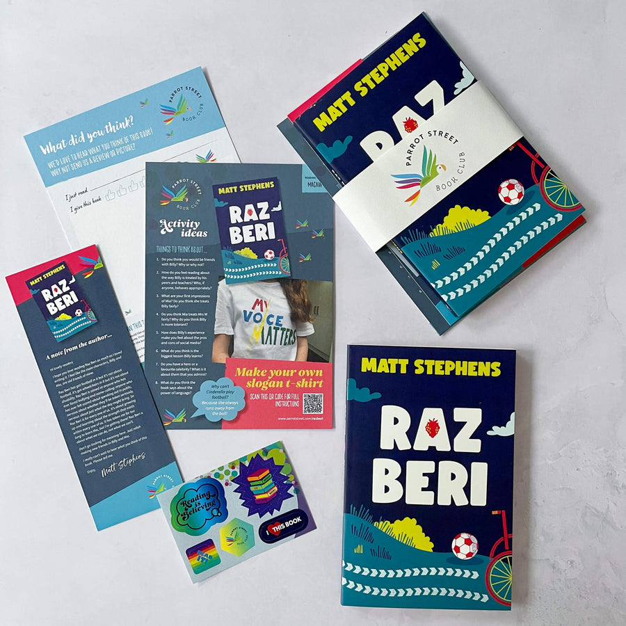 Raz Beri book & activities | Parrot Street Book Club