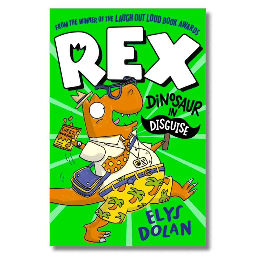 Cover of Rex Dinosaur in Disguise by Elys Dolan