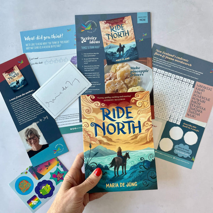 Ride North book and activity pack