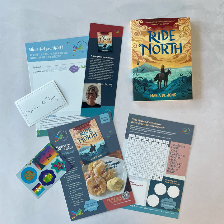 Ride North book and activity pack