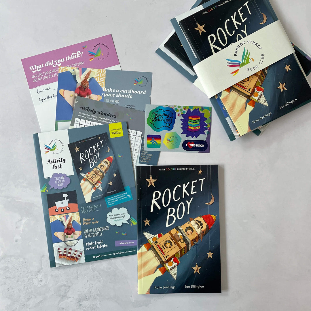 Rocket Boy chapter book and activity pack