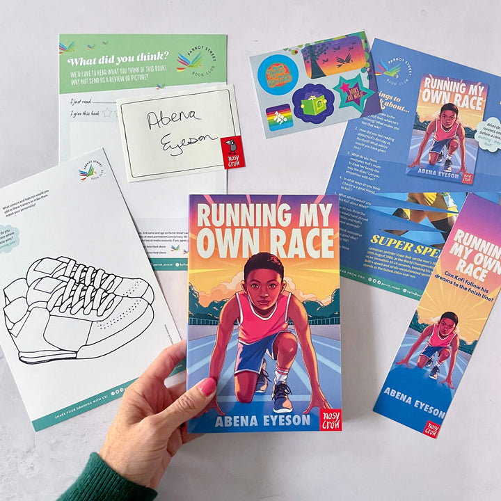 Running My Own Race chapter book and activity pack