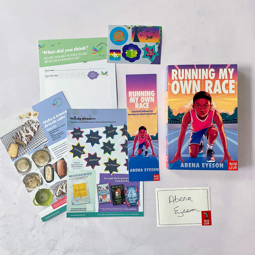 Running My Own Race chapter book and activity pack
